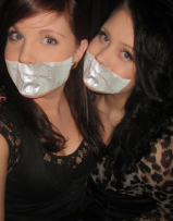fakegagged girls