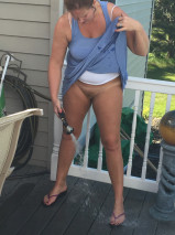 Hot BBW wife with big nipples, sexy belly and hairy pussy