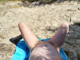 je me fais prendre dans les dunes