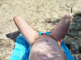 je me fais prendre dans les dunes