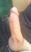 My rock hard cock.