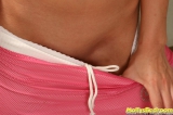 Molly shows her pink