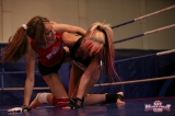 A rookie fighter, Leyla