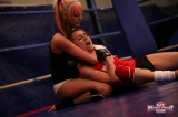 A rookie fighter, Leyla