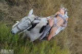 Erotic teen posing