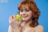 Lovely naked redhead