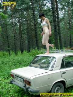 Pissing in the woods - N