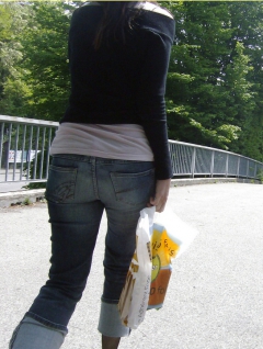 Swiss Candid Street Asses 1 - N