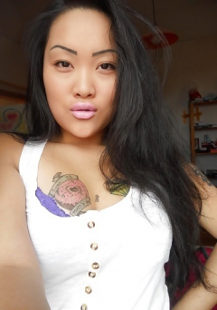 Tattooed Asian Teen - N