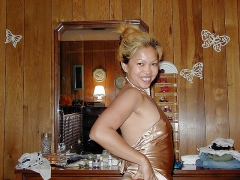Brown satin - N