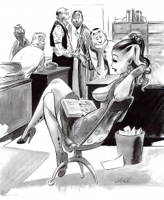 Vintage Pinups Jack Cole - N