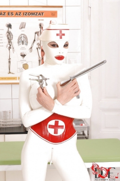 Sexy latex nurses - N