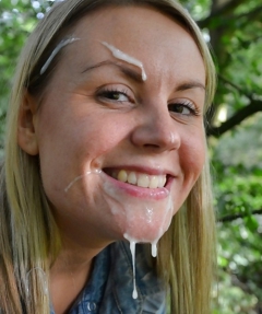 Real girls i have cum on - N