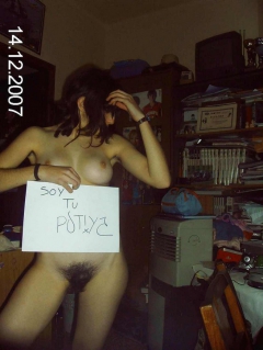 VERY HAIRY SPANISH TEEN SLUT - N