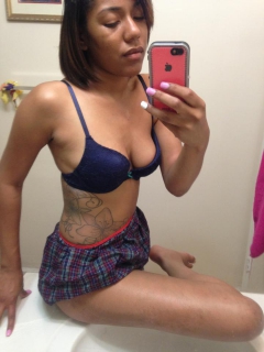 Fuck me hard, make me suck your cock, then drop this whore - N