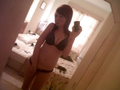 Redhead british teen - nude selfies - N