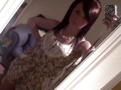Redhead british teen - nude selfies - N