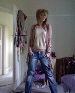Her parents dont know what she gets up to when they are out - N