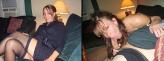 Your girlfriend before and after, dressed and undressed - N