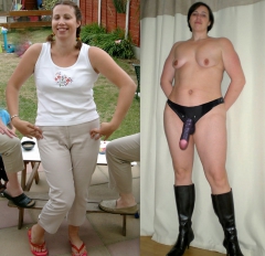 uk SILF from birmingham holly harris dressed undressed - N