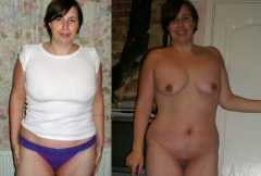 uk SILF from birmingham holly harris dressed undressed - N