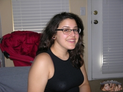 AMATEUR GLASSES WEARING BABE - N