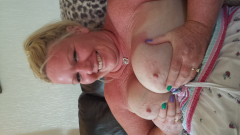 Cum on blonde tits - N