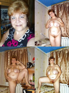 granny shows pussy - N