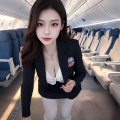 The Beautiful Air Hottess - N