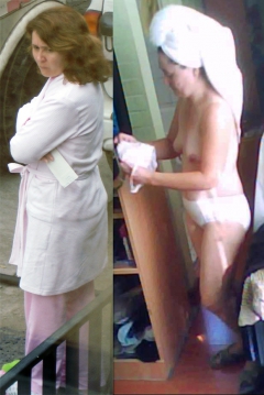 Hidden milf dressing undressing spy - N