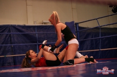 A rookie fighter, Leyla - N
