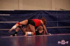 A rookie fighter, Leyla - N