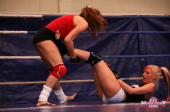 A rookie fighter, Leyla - N