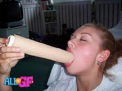 Slut girlfriends get mouths - N
