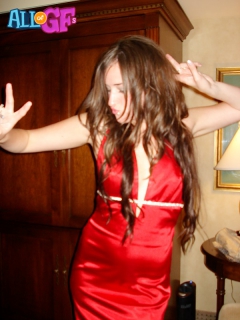Pretty girlfriend was caught - N
