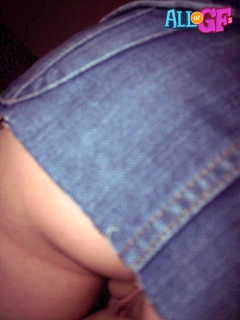 Thong girlfriend in nylons - N
