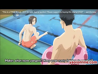 Hottie hentai gay couple having great sex