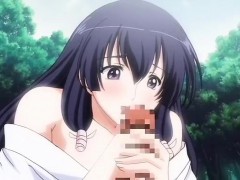 Incredible romance anime clip with uncensored big tits