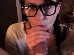 kinky-girl-with-glasses-sucking-cock-pov