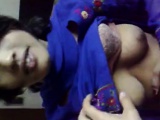 Indian babe sucking a cock in close up