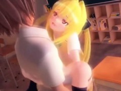 3D Hentai Teacher Fucks Schoolgirl!