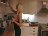 Gorgeous blonde fucked by her lover