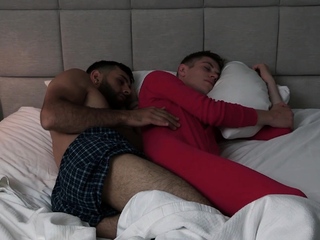 Twink rams his big stepbrothers gay asshole bareback