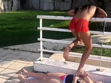 latina teen trample slaves