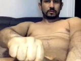 Gorgeous Str8 French Arab Guy cums on cam 28