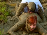 Lara Croft fucked in mud