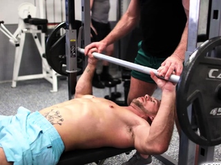 The guys in the local gym got SHOCKED!