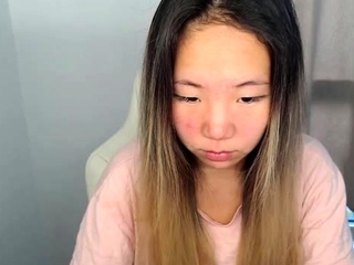 Sexy asian teen ariel spinner masturbates out in the open by