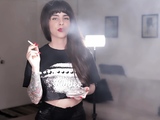 Latina teen Renae Cruz hot solo dildo masturbation