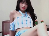 ModelMedia Ai Ai NHAV Footjob babe pink hole footjob